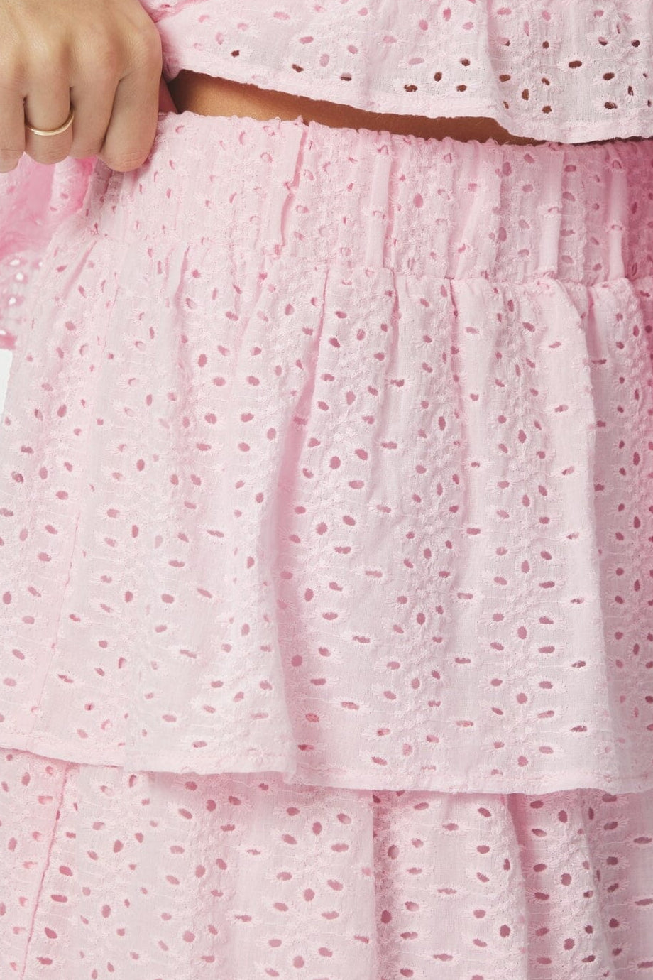 Neo Noir - Morris Emb Skirt 167911 - 754 - Light Pink