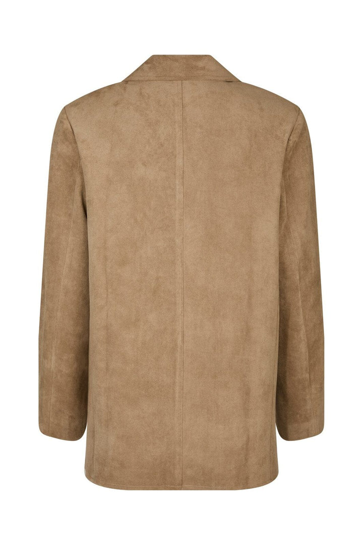 Neo Noir - Namy Imitated Suede Blazer 164548 - 213 - Sand