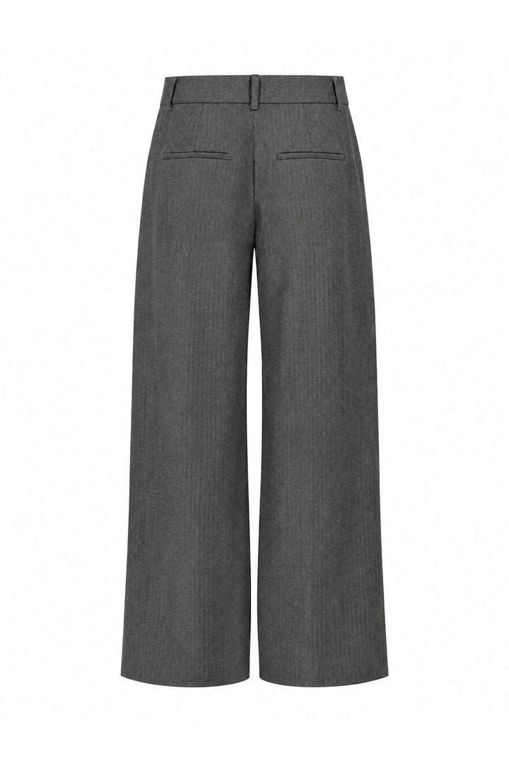 Neo Noir - Nathalie Slim Pinstripe Pants 170346 - 130 - Grey