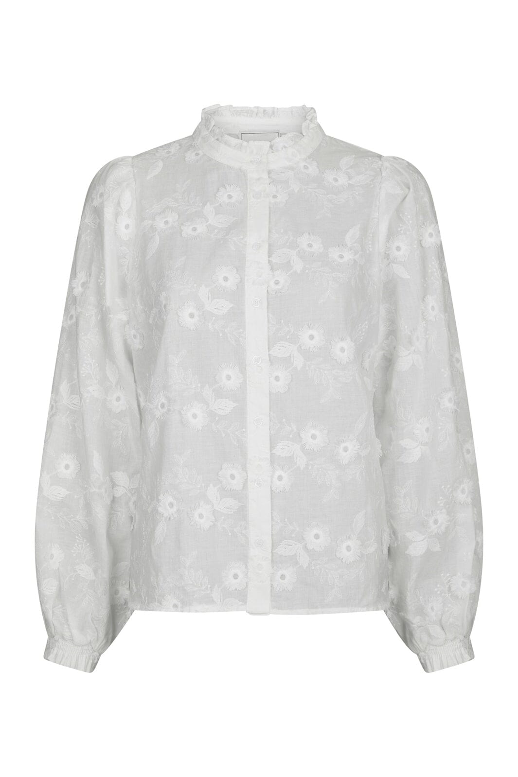 Neo Noir - Oda Deco Emb Shirt 166733 - 120 - White