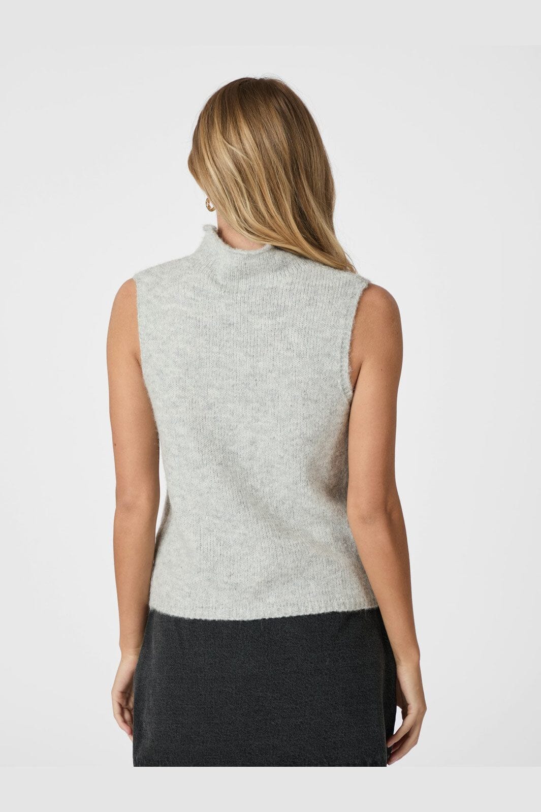 Neo Noir - Odelia Knit Top 161753 - 131 - Light Grey