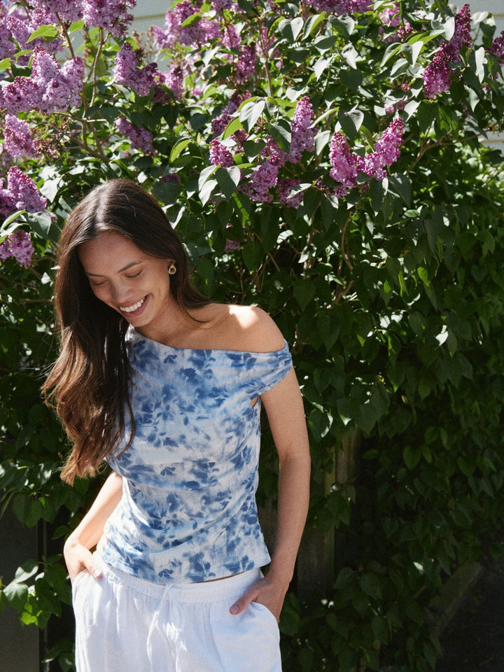 Neo Noir - Peri Mesh Top 165415 - 145 - Light Blue Toppe 