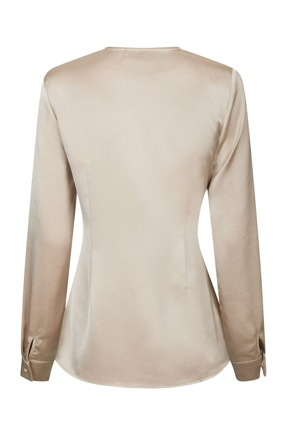 Neo Noir - Petris Heavy Sateen Blouse 166035 - 720 - Champagne