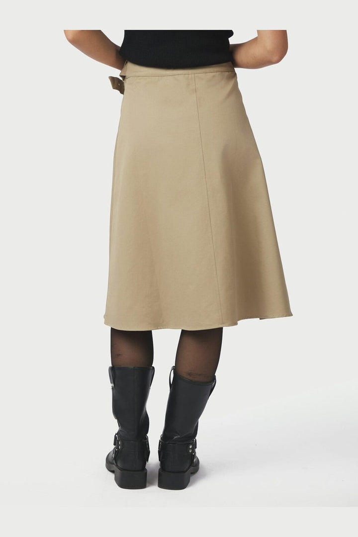 Neo Noir - Prisilla Twill Skirt 167273 - 214 - Taupe