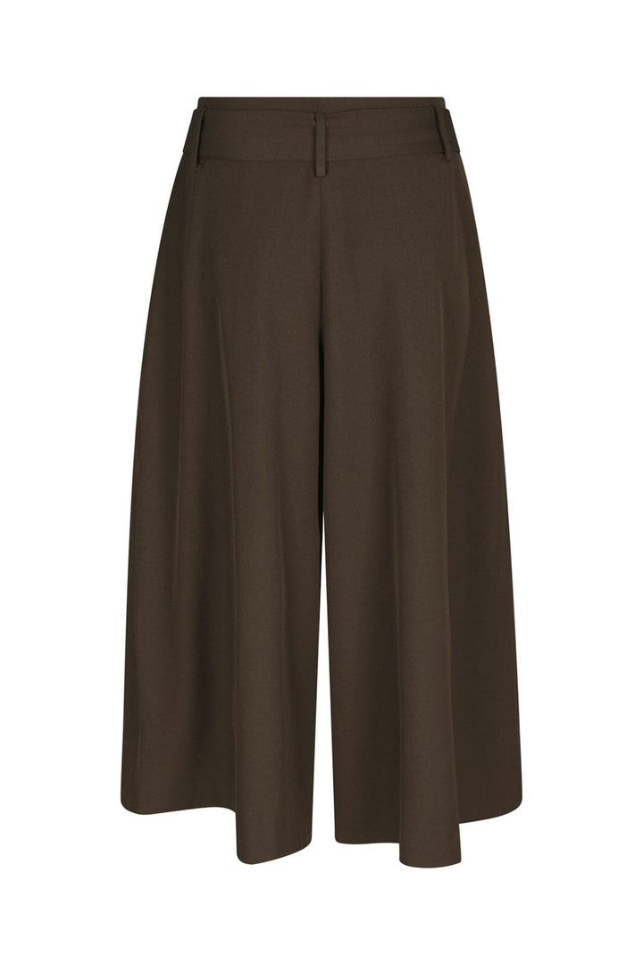 Neo Noir - Rilene Midi Pants 169844 - 676 - Dark Brown