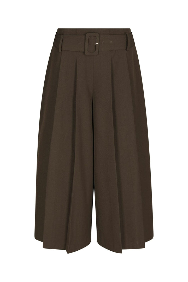 Neo Noir - Rilene Midi Pants 169844 - 676 - Dark Brown