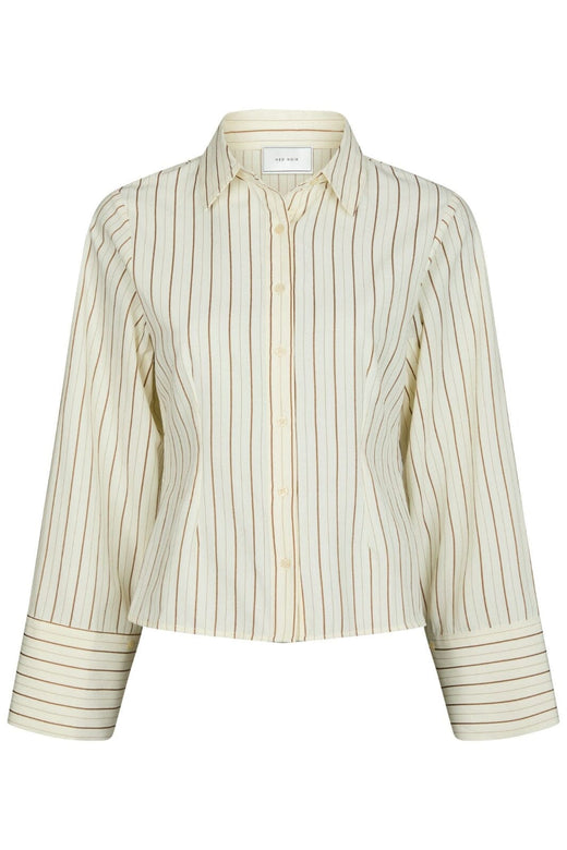 Neo Noir - Rosa Solid Shirt 163652 - 213 - Sand