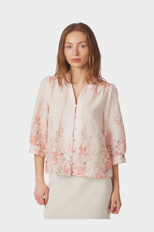 Neo Noir - Roselle Blooming Blouse 169045 - 701 - Misty Rose