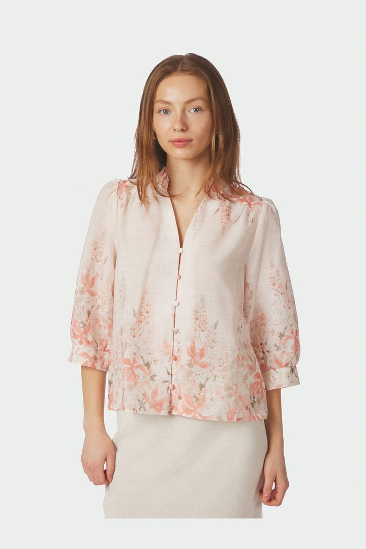 Neo Noir - Roselle Blooming Blouse 169045 - 701 - Misty Rose