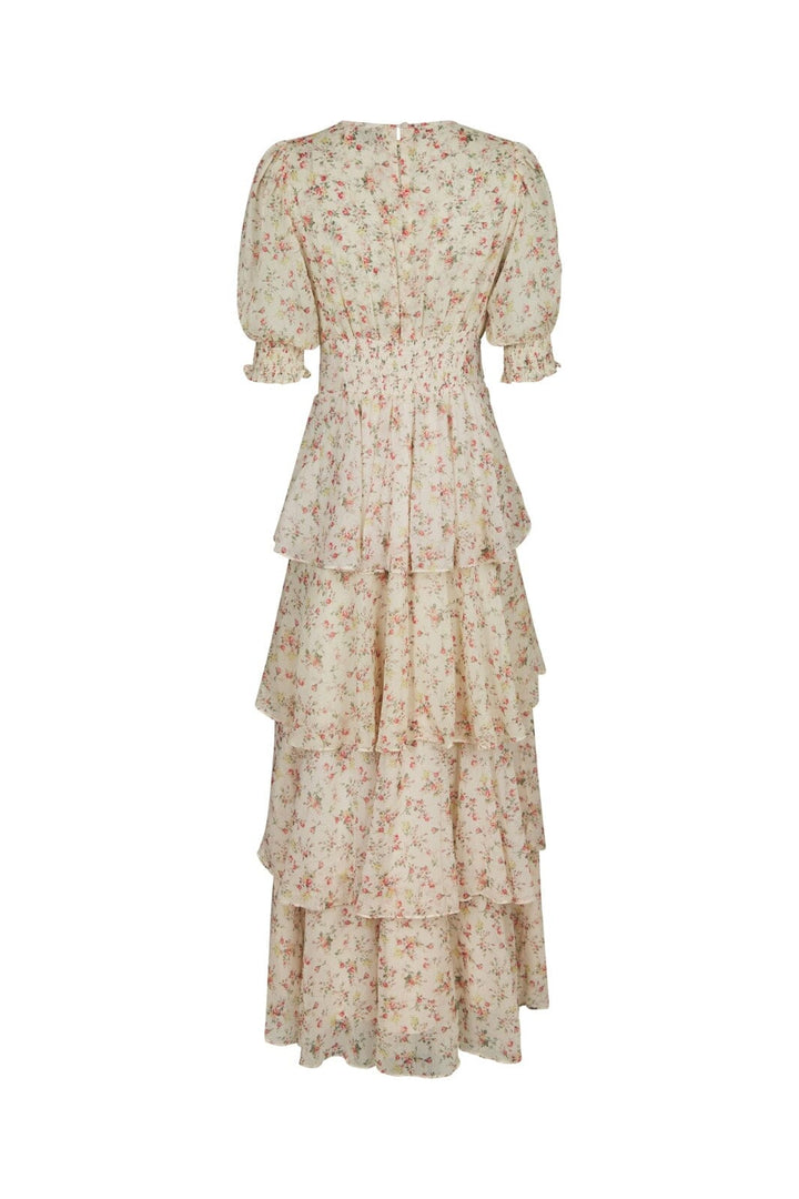 Neo Noir - Sable Meadow Printed Dress 167707 - 122 - Creme