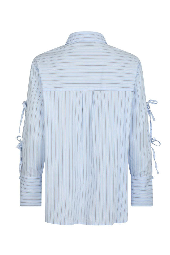 Neo Noir - Selini Multi Stripe Shirt 165889 - 145 - Light Blue