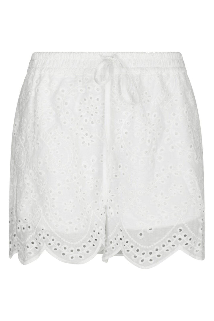 Neo Noir - Senna Embroidery Shorts 165257 - 120 - White