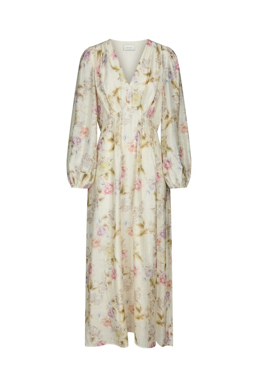 Neo Noir - Silfi Vintage Flower Dress 167921 - 121 - Off White