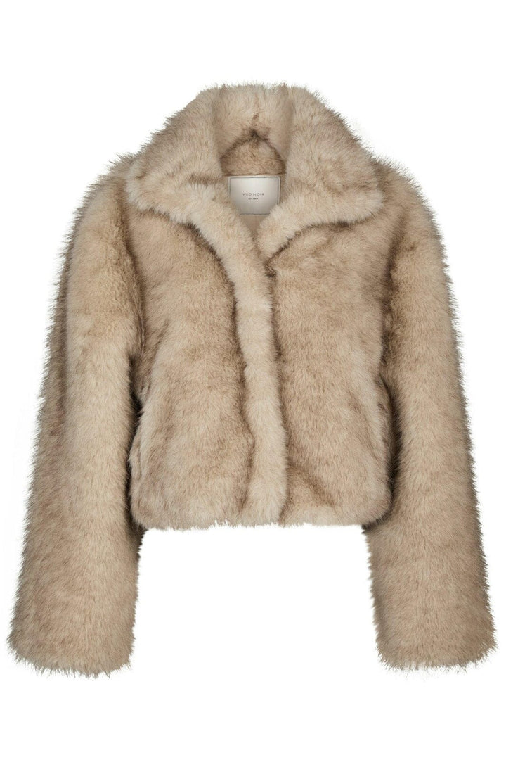 Neo Noir - Steff Faux Fur Jacket 165376 - 123 - Beige