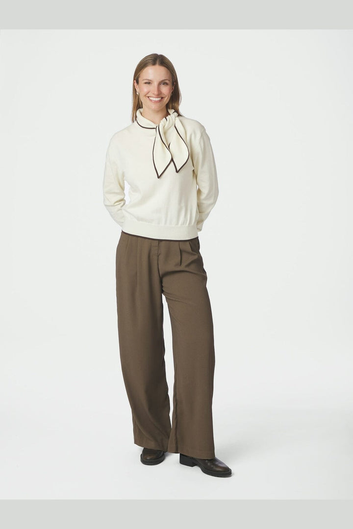 Neo Noir - Sylena Stitch Knit 169678 - 124 - Ivory