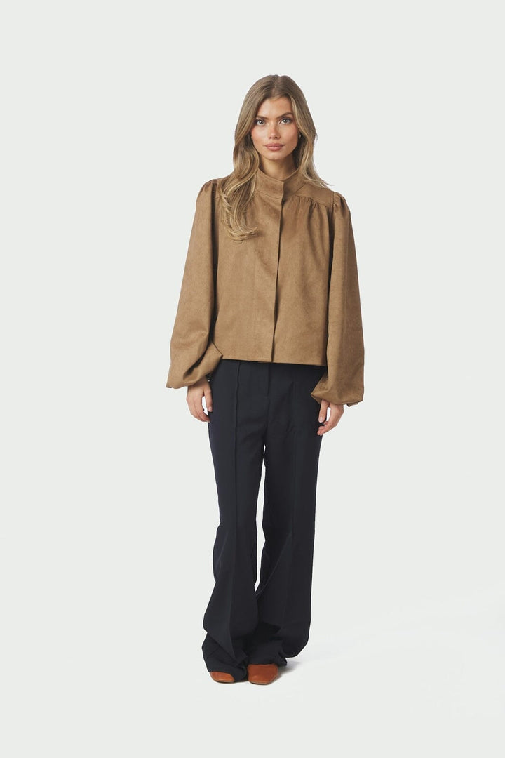 Neo Noir - Tirsa Faux Suede Jacket 168389 - 604 - Cognac