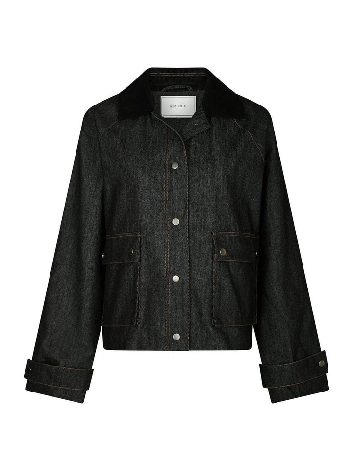 Neo Noir - Vista Denim Cord Jacket 164643 - 534 - Dark Blue Jakker 