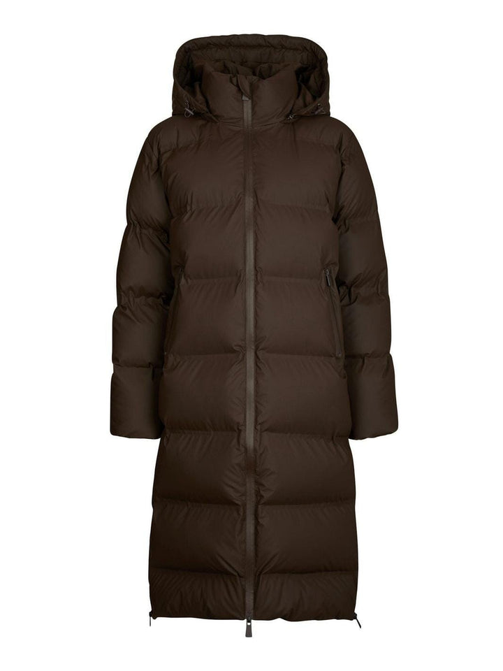 Neo Noir - Viviana C Puffer Jacket 158083 - 676 - Dark Brown Jakker 