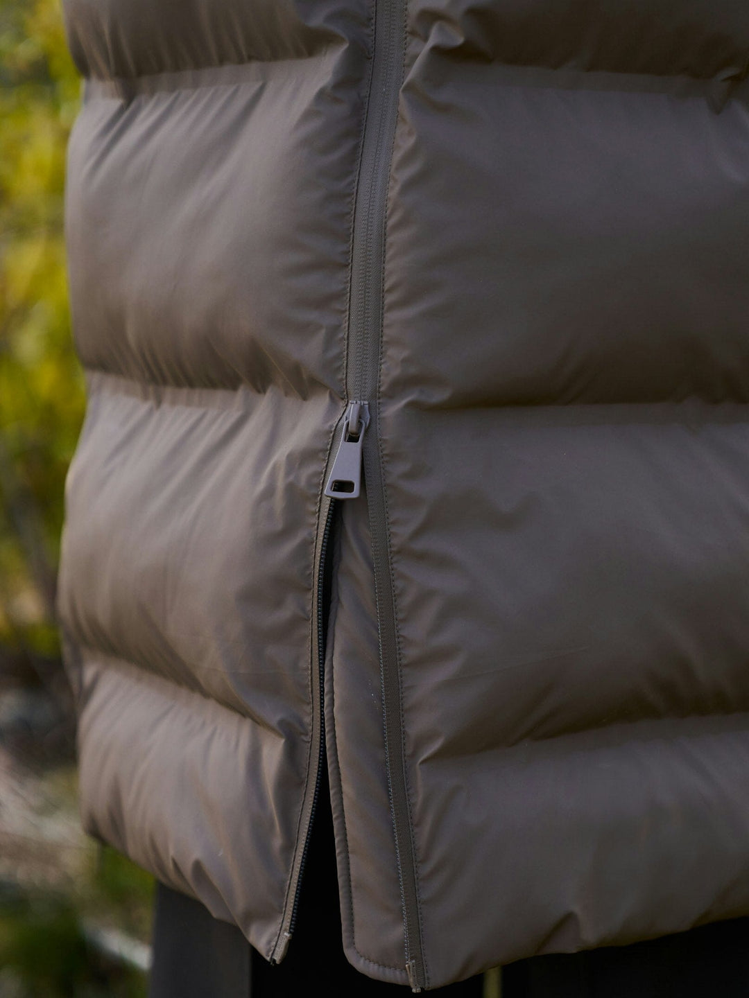 Neo Noir - Viviana C Puffer Jacket - Dark Taupe Jakker 