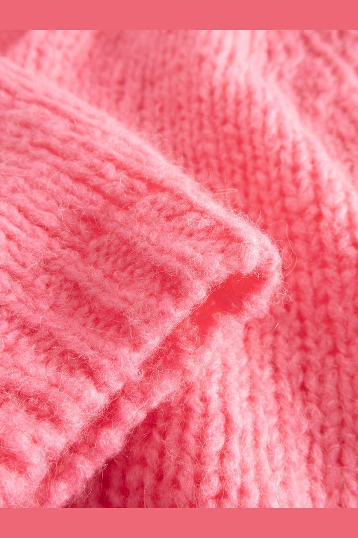 Noella - Fora Knit Cardigan 12161011 - 632 - Dark Rose