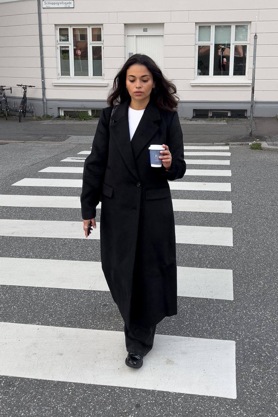 Noella - Jaci Coat - 004 Black Jakker 