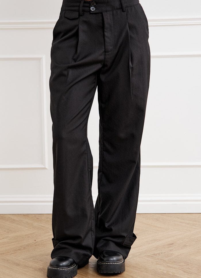 Noella - Joann Pants - 004 Black Bukser 