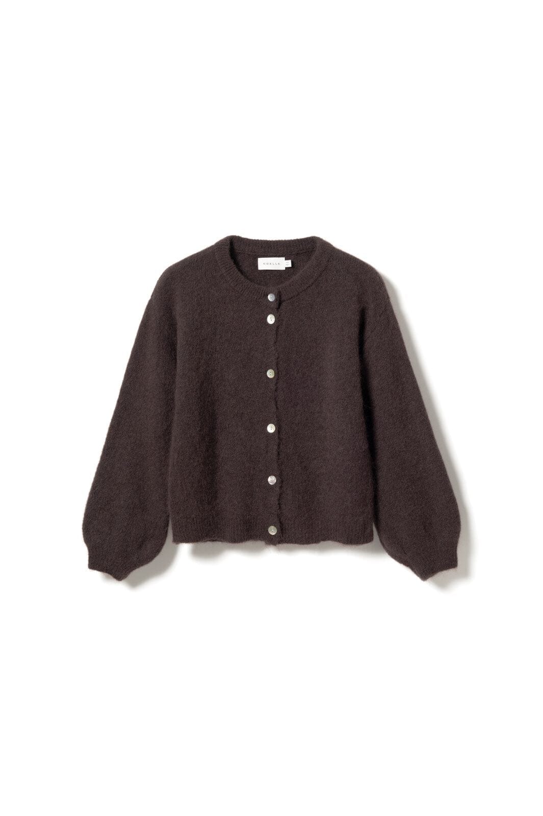 Noella - Kae Knit Cardigan 12940084 - 674 - Chocolate