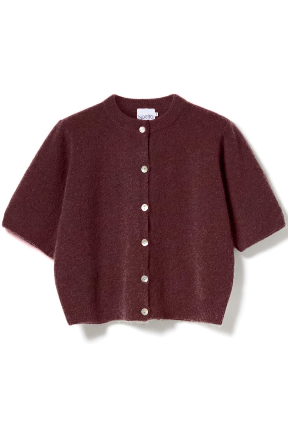 Noella - Kae Ss Knit Cardigan 12940086 - 1285 - Rust Cardigans 