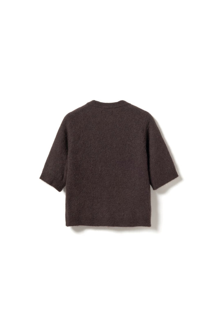 Noella - Kae Ss Knit Cardigan 12940086 - 674 - Chocolate