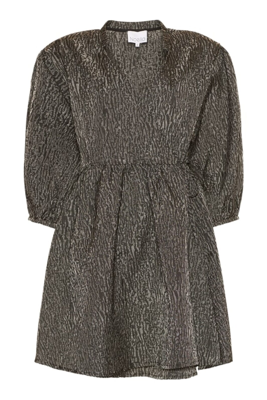 Noella - Kamila Wrap Dress - Black Kjoler 