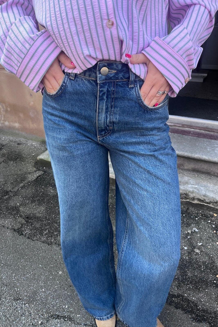 Noella - Katy Jeans 13420001 - 1332 - Blue Vintage Wash Jeans 