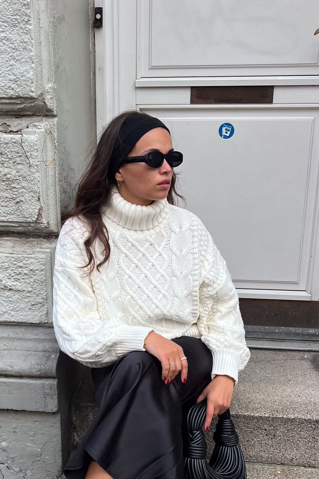 Noella - Lael Knit 13760002 - 974 - Ivory Strikbluser 