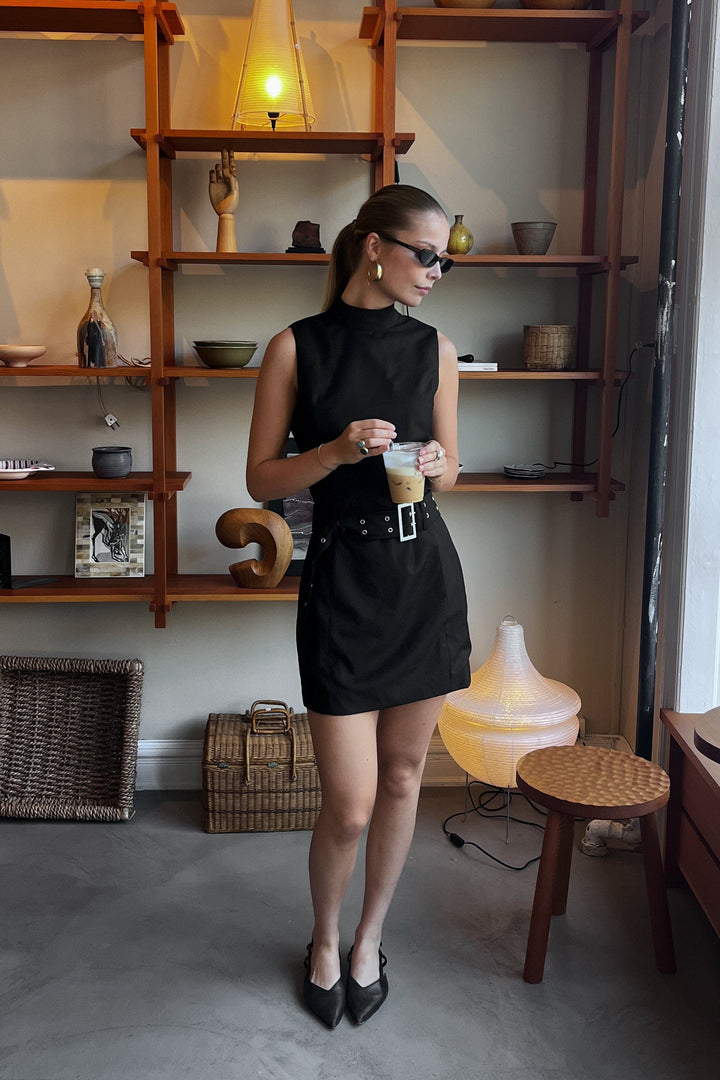 Noella - Lani Dress 10720050 - 004 - Black Kjoler 