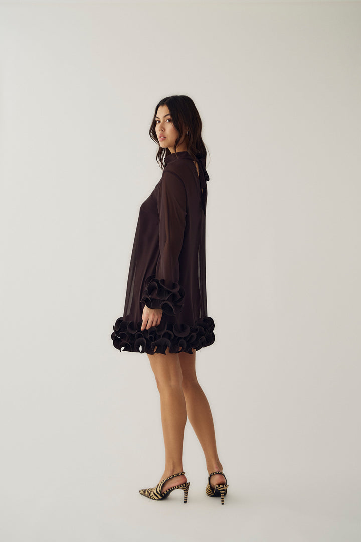 Noella - Latania Dress 14510001 - 674 - Chocolate Kjoler 