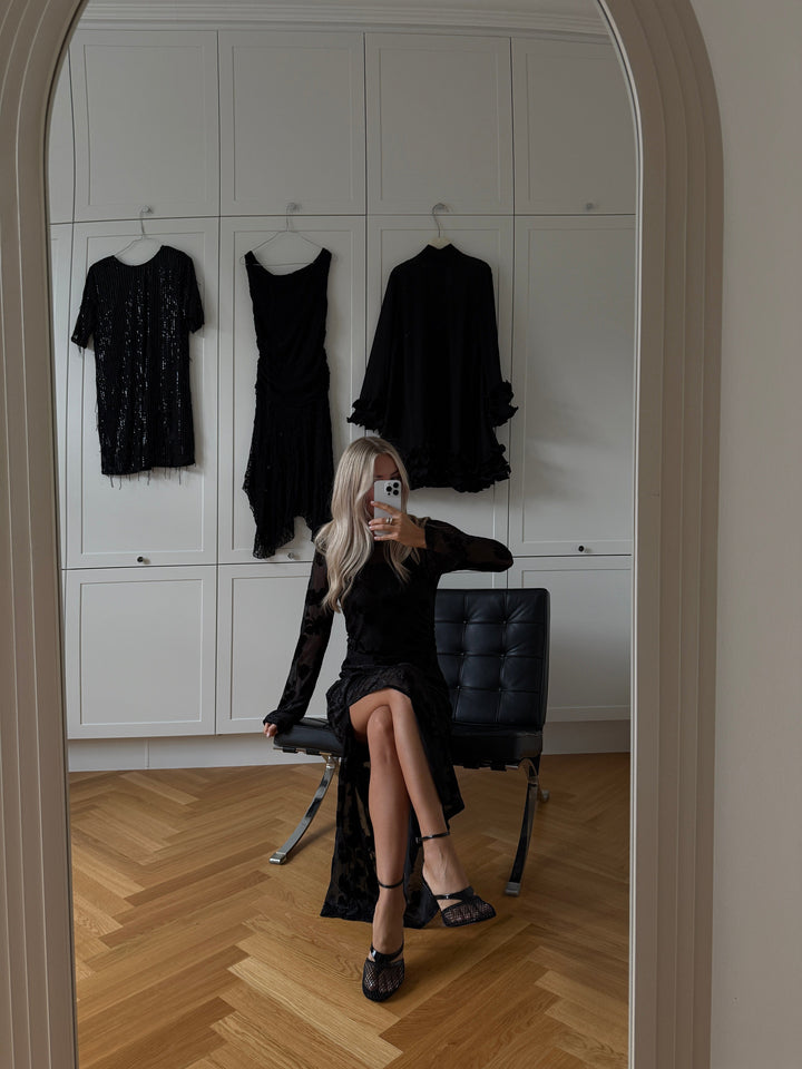 Noella - Laurette Dress 14600001 - 004 - Black Kjoler 