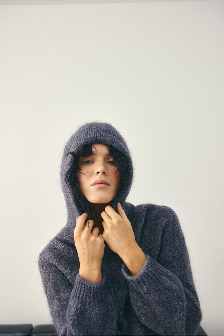 Noella - Leola Knit 14440001 - 1252 - Dark Grey Mel.