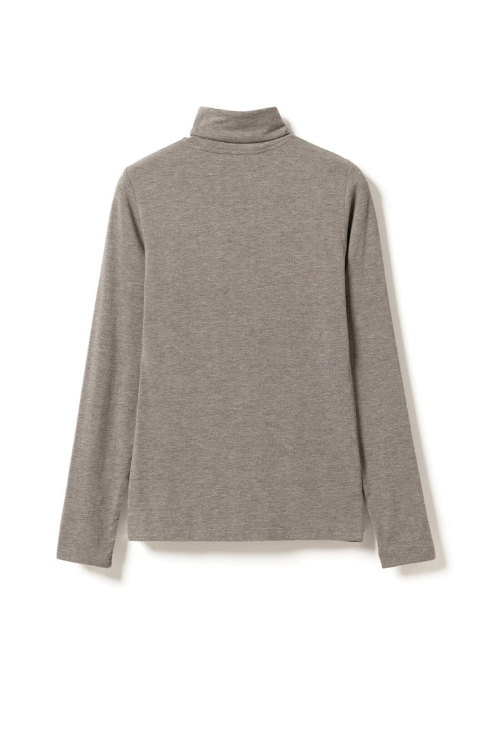 Noella - Libinette Top 14500001 - 972 - Medium Grey Mel. Bluser 