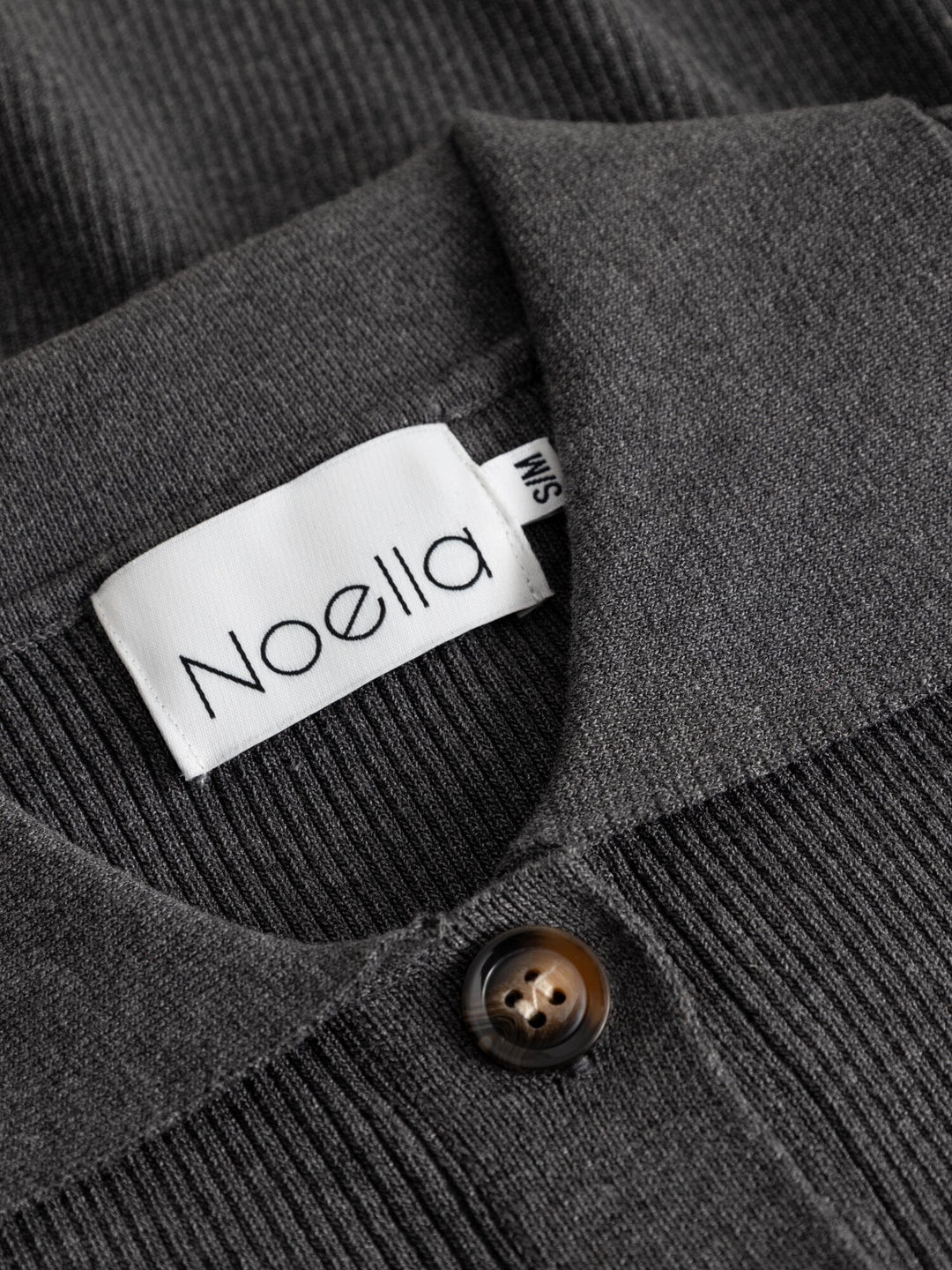 Noella - Livanna Knit Cardigan 13800005 - 972 - Medium Grey Mel. Cardigans 