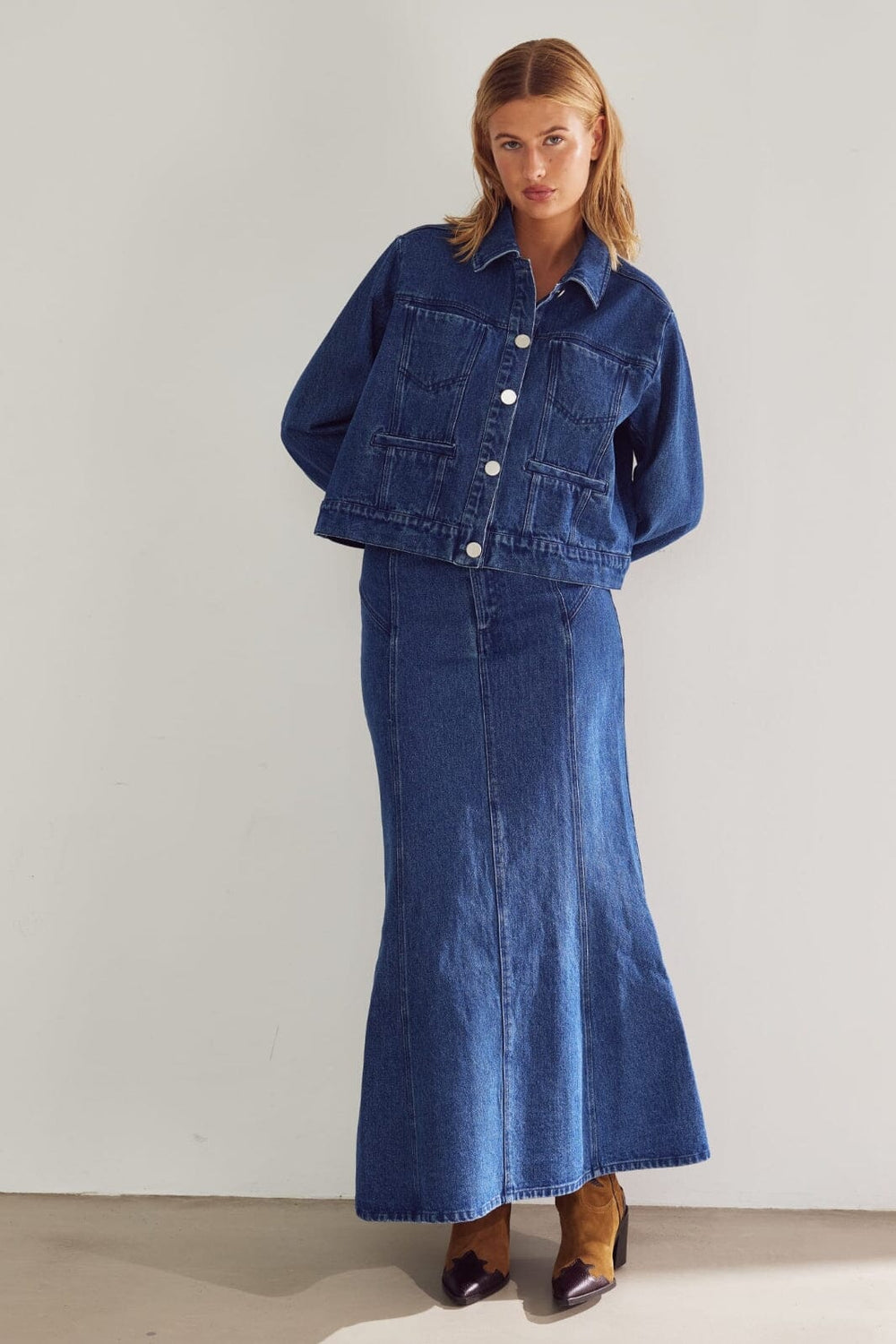 Noella - Lyric Jacket 12780049 - 111 - Blue Denim