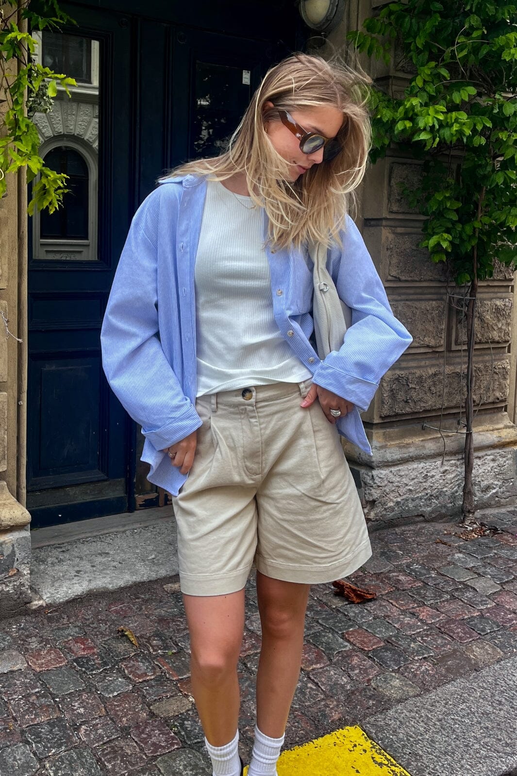 Noella - Marlon Shirt 14820001 - 1419 - Dorla Blue Stripe Skjorter 
