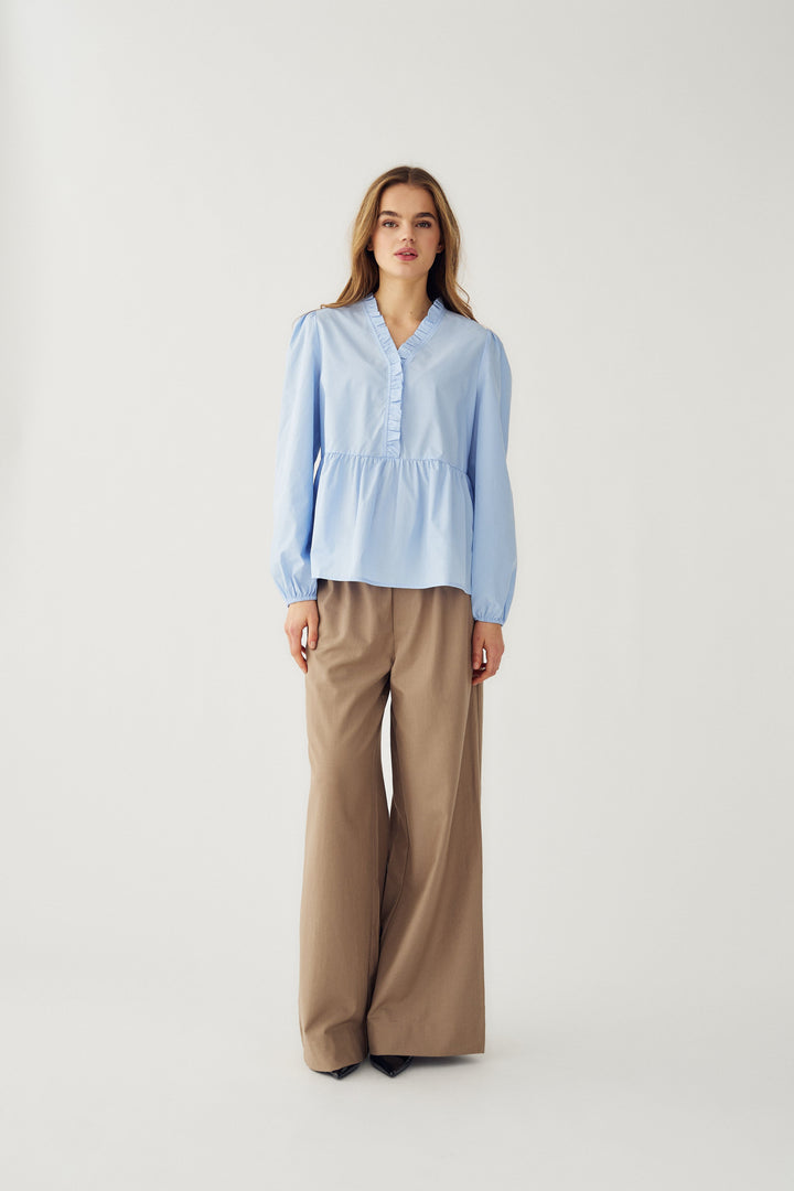 Noella - Matti Blouse 14540005 - 016 - Light Blue Bluser 
