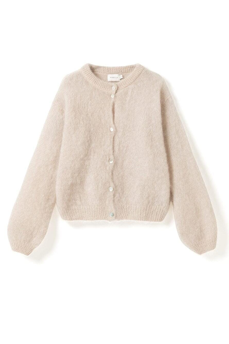 Noella - N-Kae Mohair Cardigan 15250003 - 1206 - Oyster