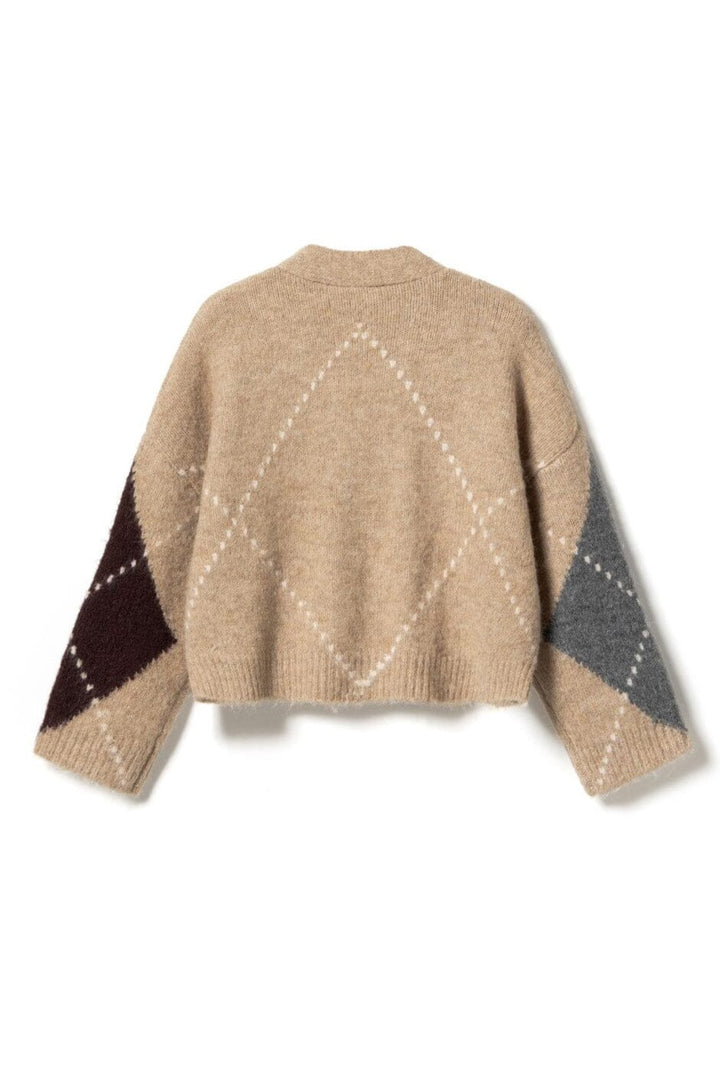 Noella - N-Laiana Knit Cardigan 14670002 - 969 - Sand Melange