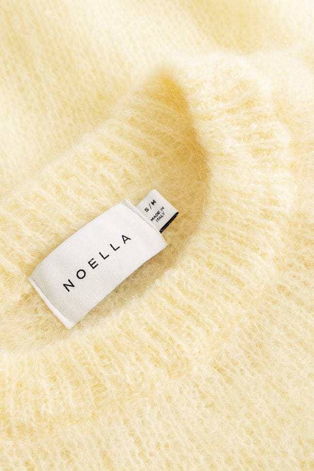 Noella - N-Latora Knit 15250002 - 260 - Light Yellow Strikbluser 