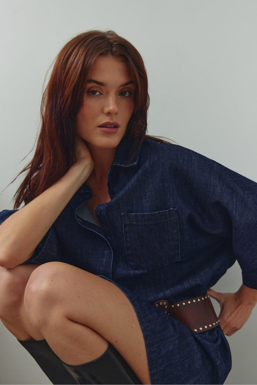 Noella - N-Leolani Dress 15240001 - 1319 - Blue Wash