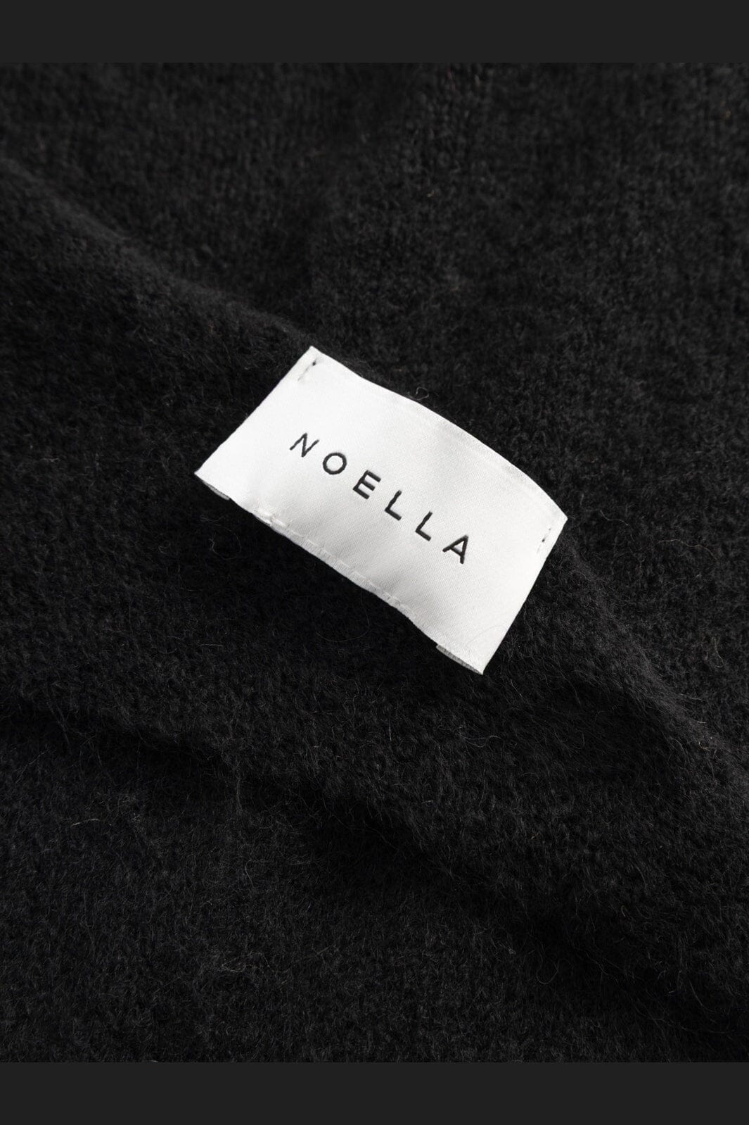 Noella - N-Loenetta Knit Scarf 13940002 - 004 - Black