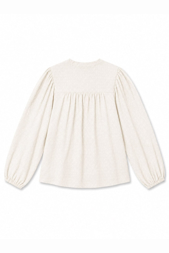 Noella - N-Loulou Ls Blouse 17040002 - 028 - White