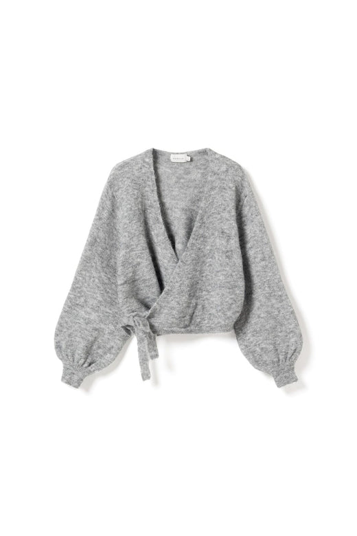 Noella - N-Maelee Knit Cardigan 16310001 - 1495 - Medium Grey Melange