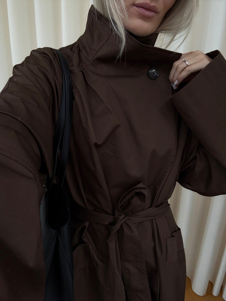 Noella - N-Makenzie Coat 12690025 - 674 - Chocolate Jakker 