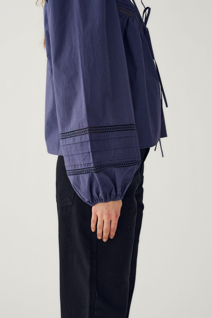 Noella - N-Marceline Blouse 15050001 - 1004 - Dusty Blue Bluser 